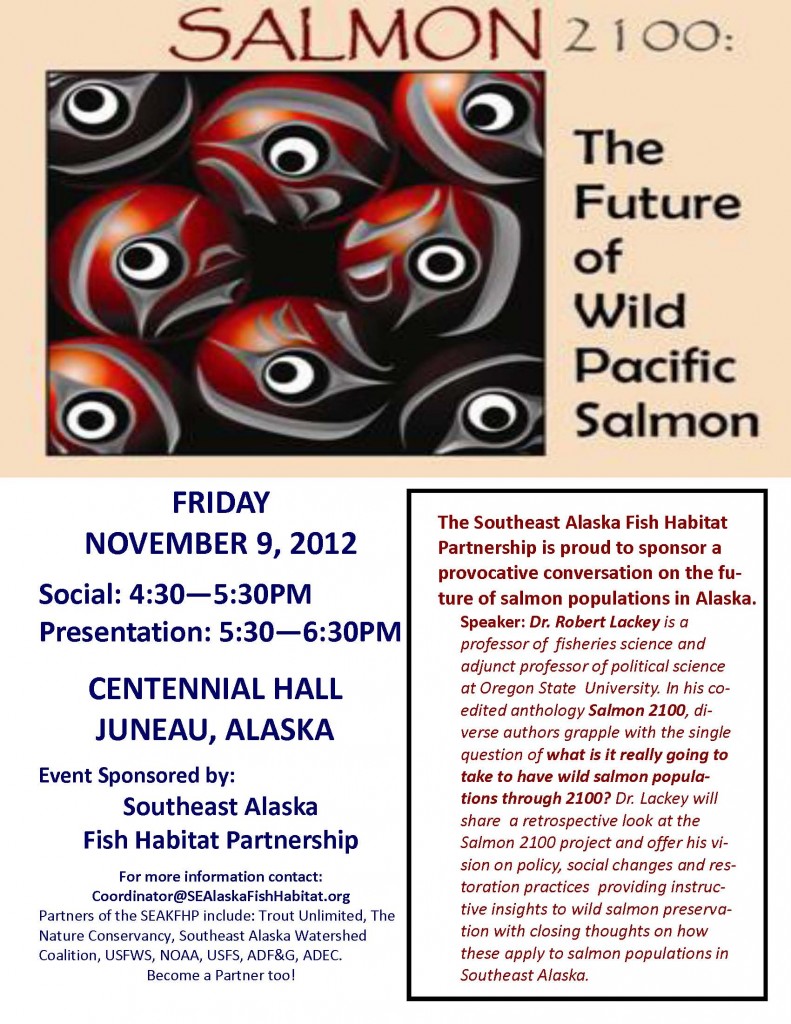 Dr. Lackey Juneau Nov 9th Presentation Flyer